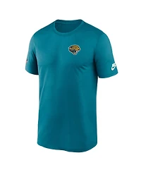 Nike Men's Teal Jacksonville Jaguars Sideline Alt Pack Small Logo Legend Performance T-Shirt