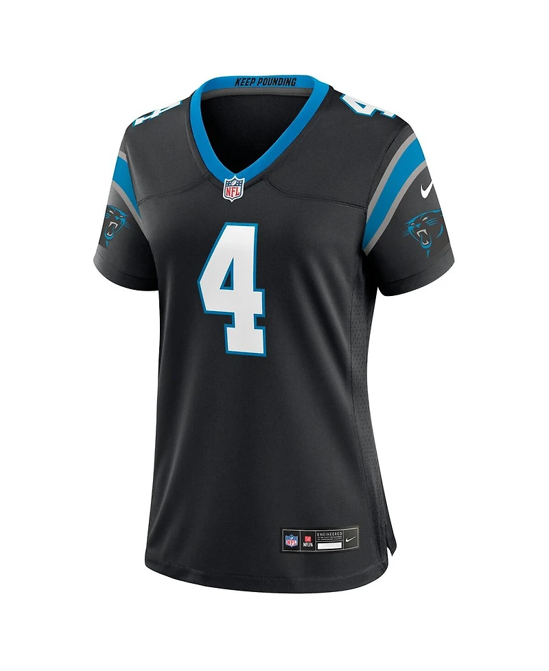Nike Women's Tetairoa McMillan Black Carolina Panthers Team Game Jersey