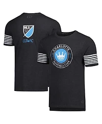 Grungy Gentleman Men's Charcoal Charlotte Fc T-Shirt