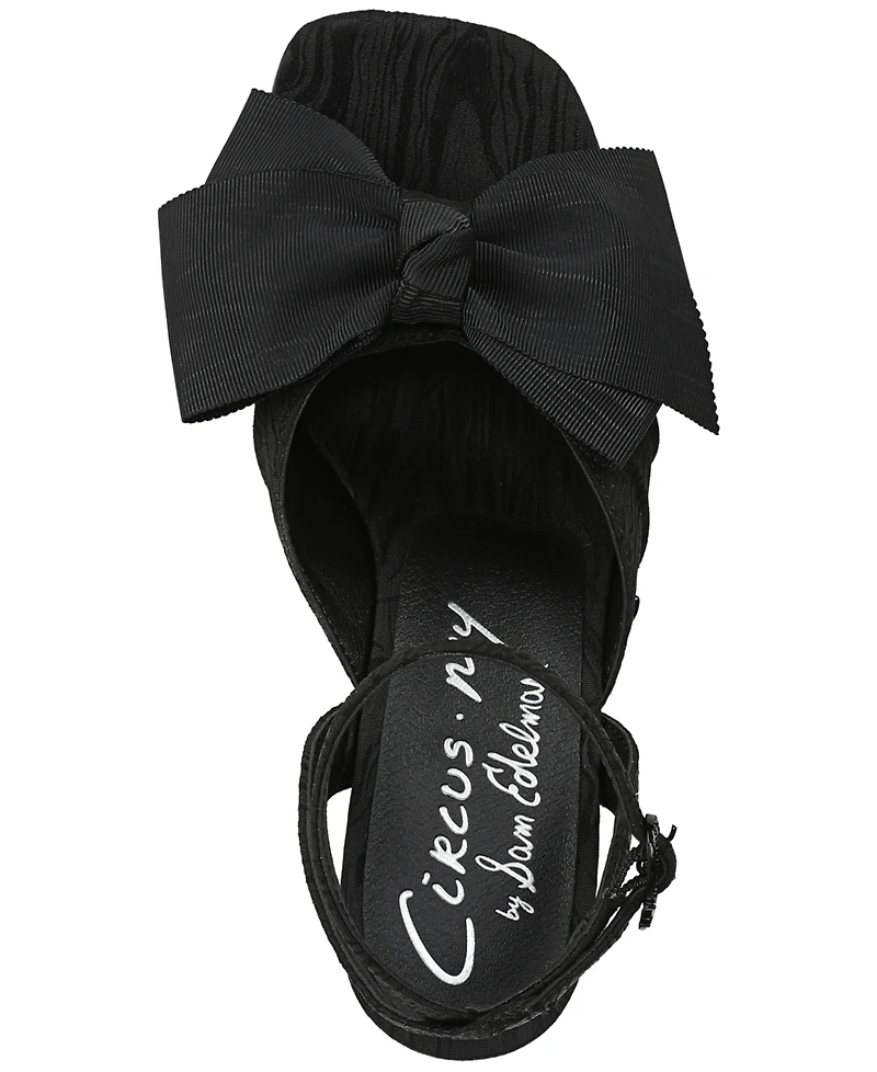 Circus Ny by Sam Edelman Women's Wilma Bow Dress Sandals