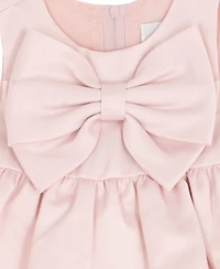 Rare Editions Baby Girls Satin Social Dress