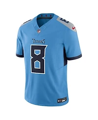 Nike Men's Will Levis Light Blue Tennessee Titans Alternate Vapor F.u.s.e. Limited Jersey