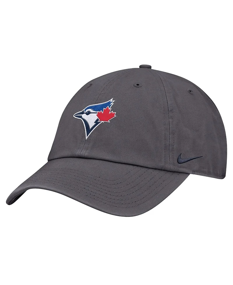 Nike Men's Gray Toronto Blue Jays Club Adjustable Hat