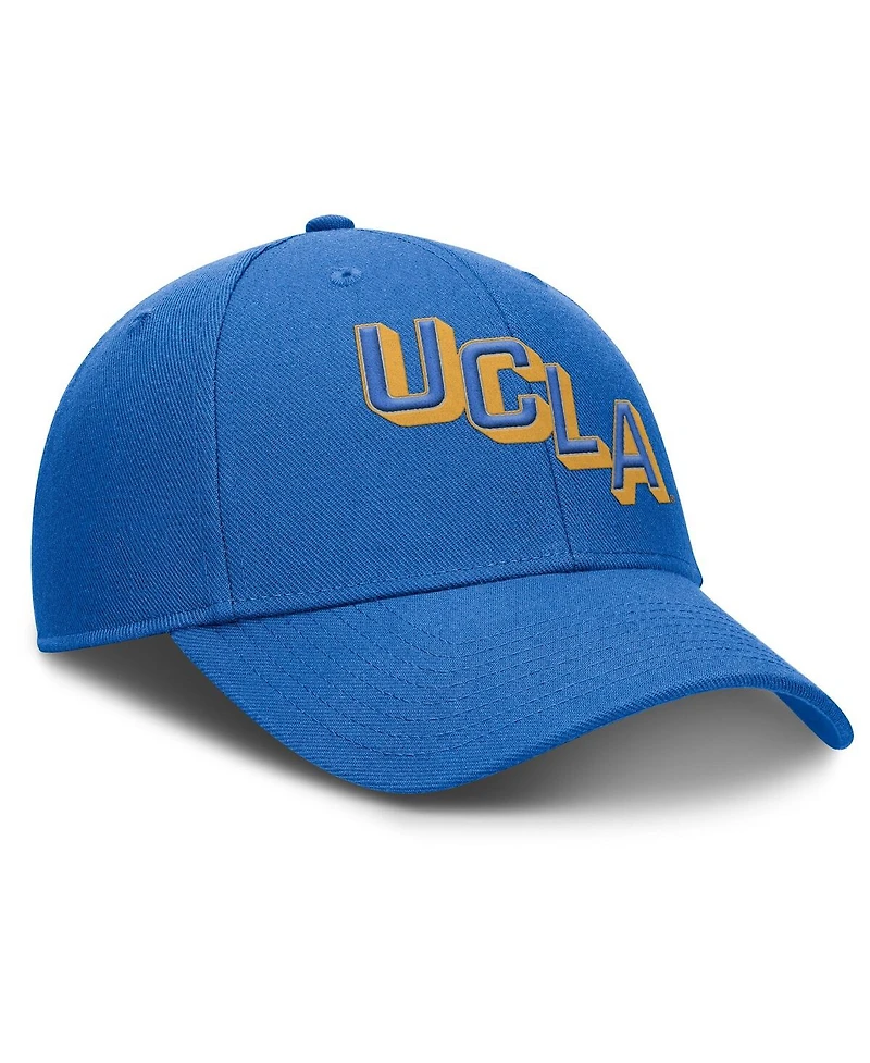 Jordan Men's Blue Ucla Bruins Slanted Primetime Rise Performance Adjustable Hat