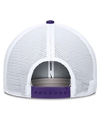 Nike Men's Purple/White Lsu Tigers Rise Primetime Performance Trucker Adjustable Hat