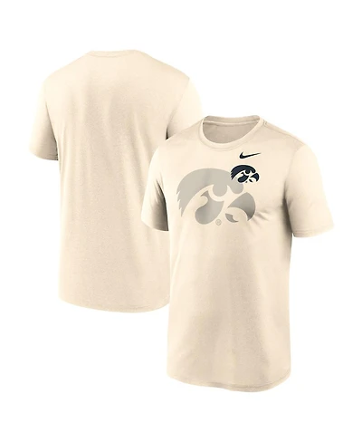 Nike Men's Natural Iowa Hawkeyes Campus Shadow Legend Performance T-Shirt