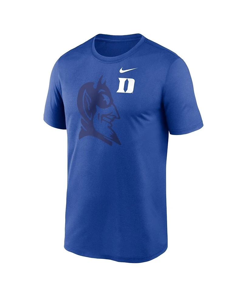 Nike Men's Royal Duke Blue Devils Campus Shadow Legend Performance T-Shirt