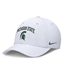 Nike Men's White Michigan State Spartans 2025 On-Field Rise Performance Flex Hat