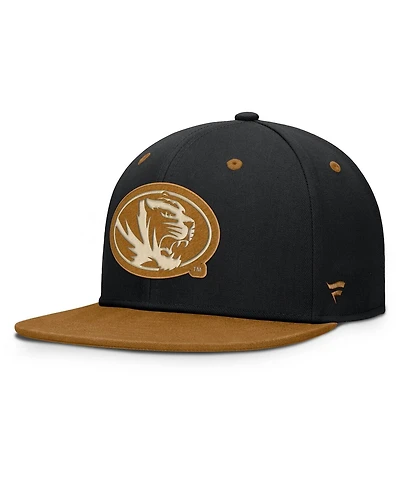 Fanatics Men's Black/Brown Missouri Tigers Noboa Fitted Hat