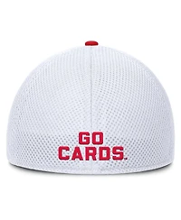 Fanatics Men's Heather Gray/White Louisville Cardinals Trigger Flex Hat