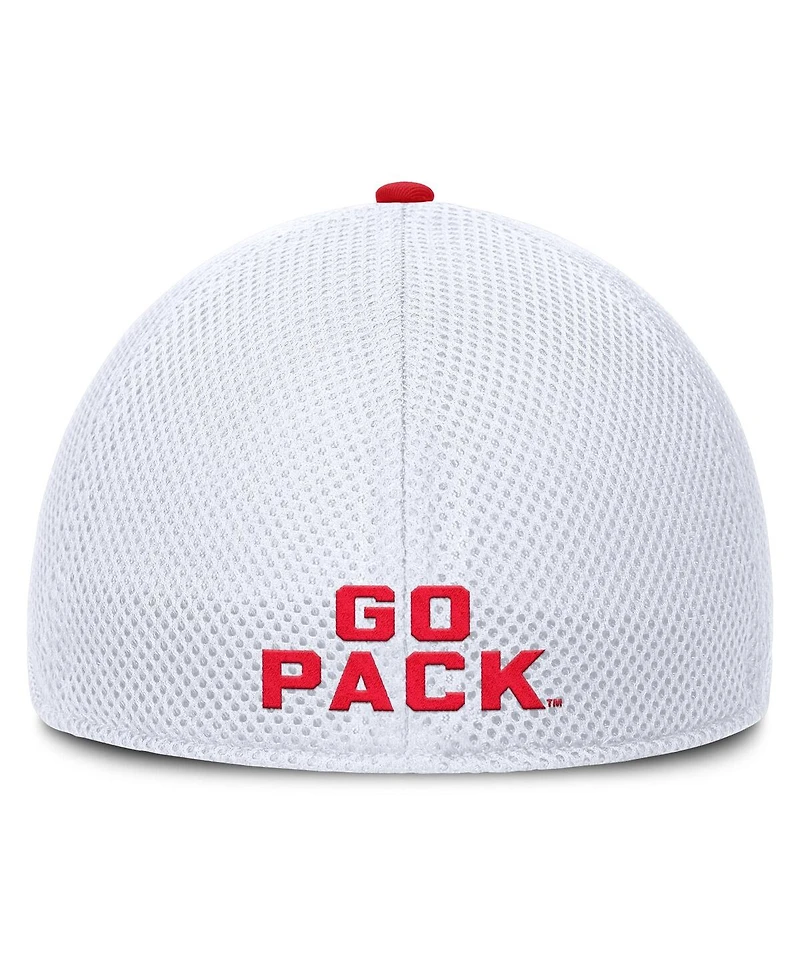 Fanatics Men's Heather Gray/White Nc State Wolfpack Trigger Flex Hat