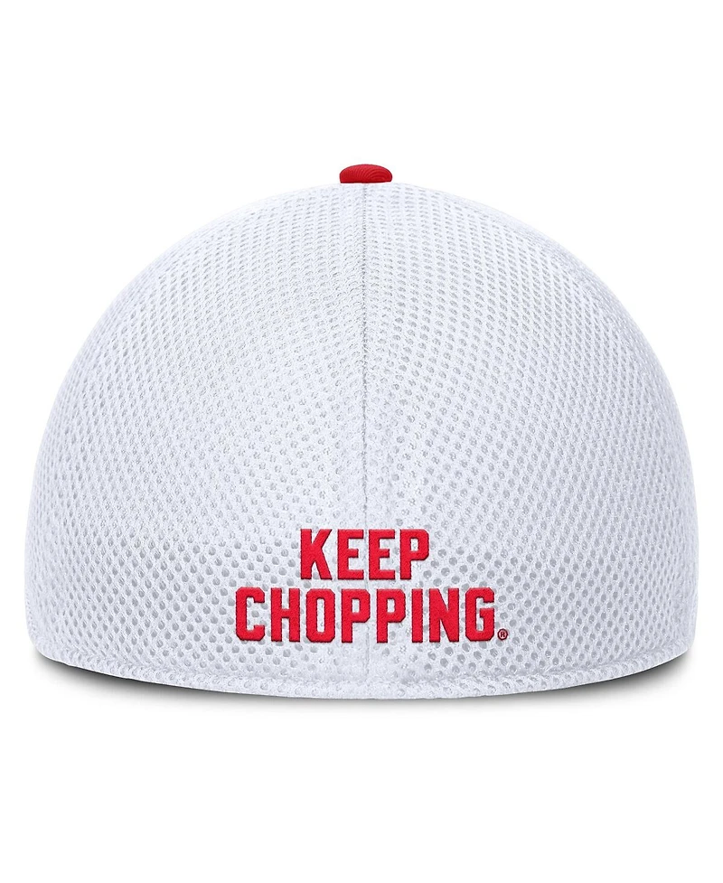Fanatics Men's Heather Gray/White Rutgers Scarlet Knights Trigger Flex Hat
