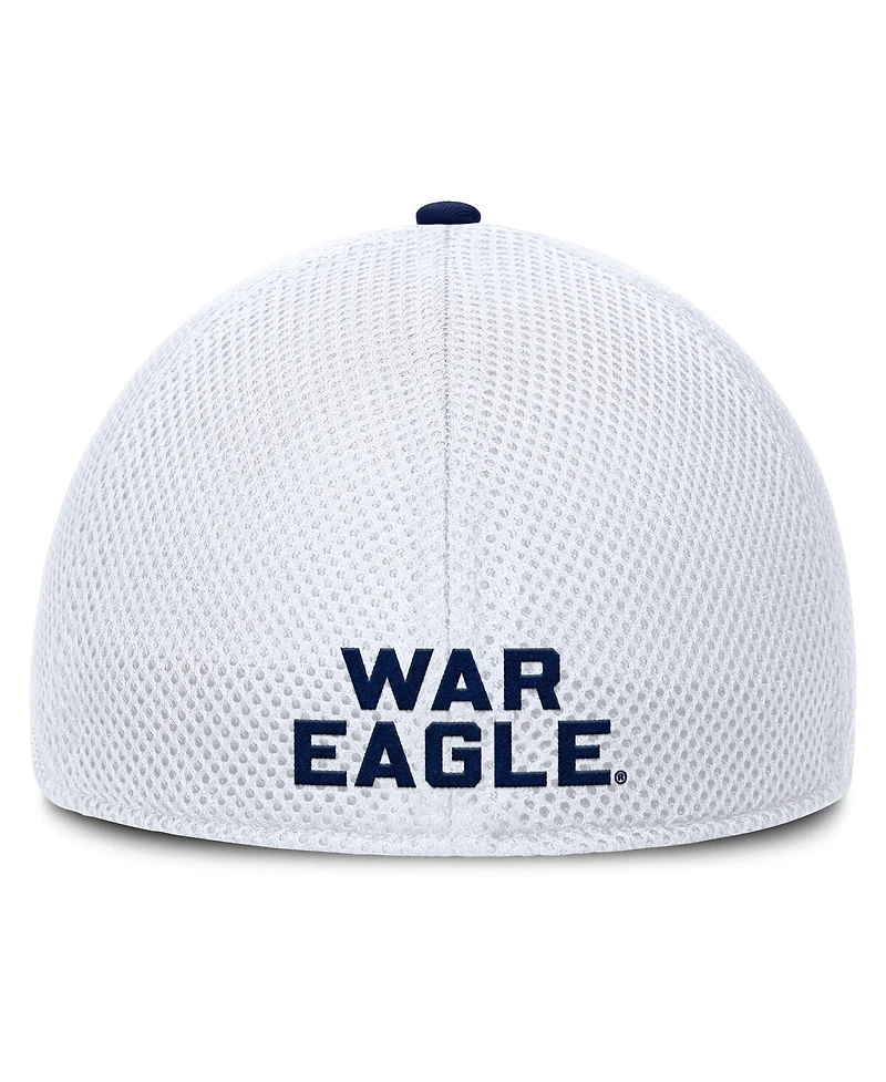 Fanatics Men's Heather Gray/White Auburn Tigers Trigger Flex Hat