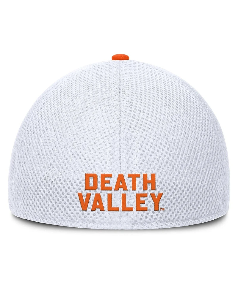 Fanatics Men's Heather Gray/White Clemson Tigers Trigger Flex Hat