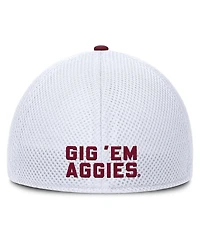 Fanatics Men's Heather Gray/White Texas A M Aggies Trigger Flex Hat