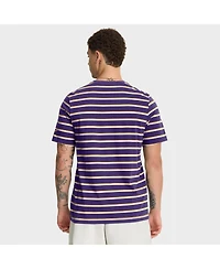 Nike Men's Purple Lsu Tigers Athletic Prep Legacy Summit Stripe T-Shirt