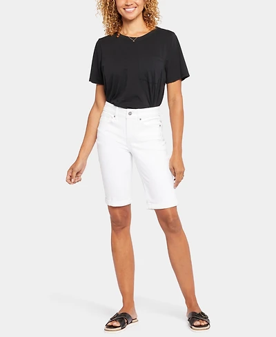 Nydj Petite Briella Roll Cuff Shorts