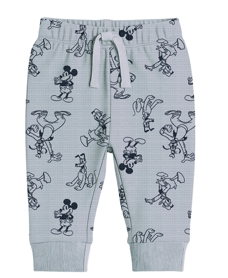 Disney Baby Boys 2-Piece Mickey and Friends Sweatshirt Jogger Set