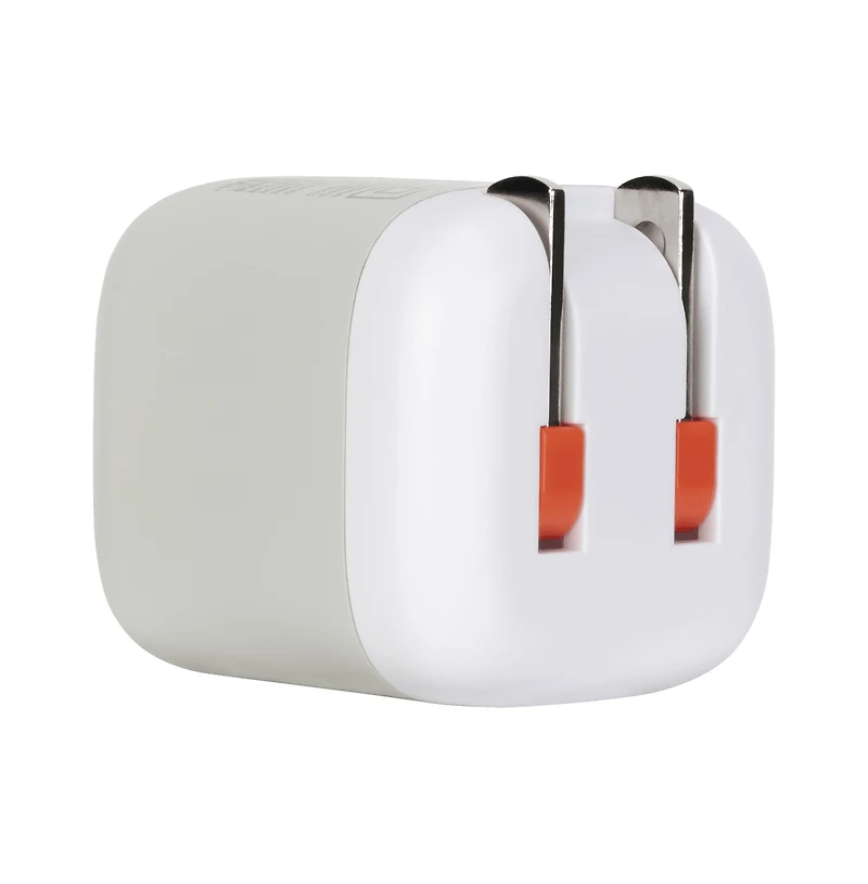 Ventev 20W Ultrafast Usb C Universal Mini Wall Charger and Usb C to Apple Lightning Cable-Gray