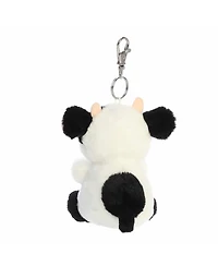 Aurora Mini Sweetie Cow Palm Pals Adorable Clip-On White 4"