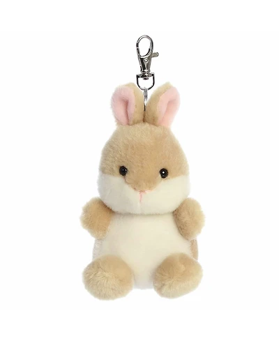 Aurora Mini Ella Bunny Palm Pals Adorable Clip-On Brown 4"