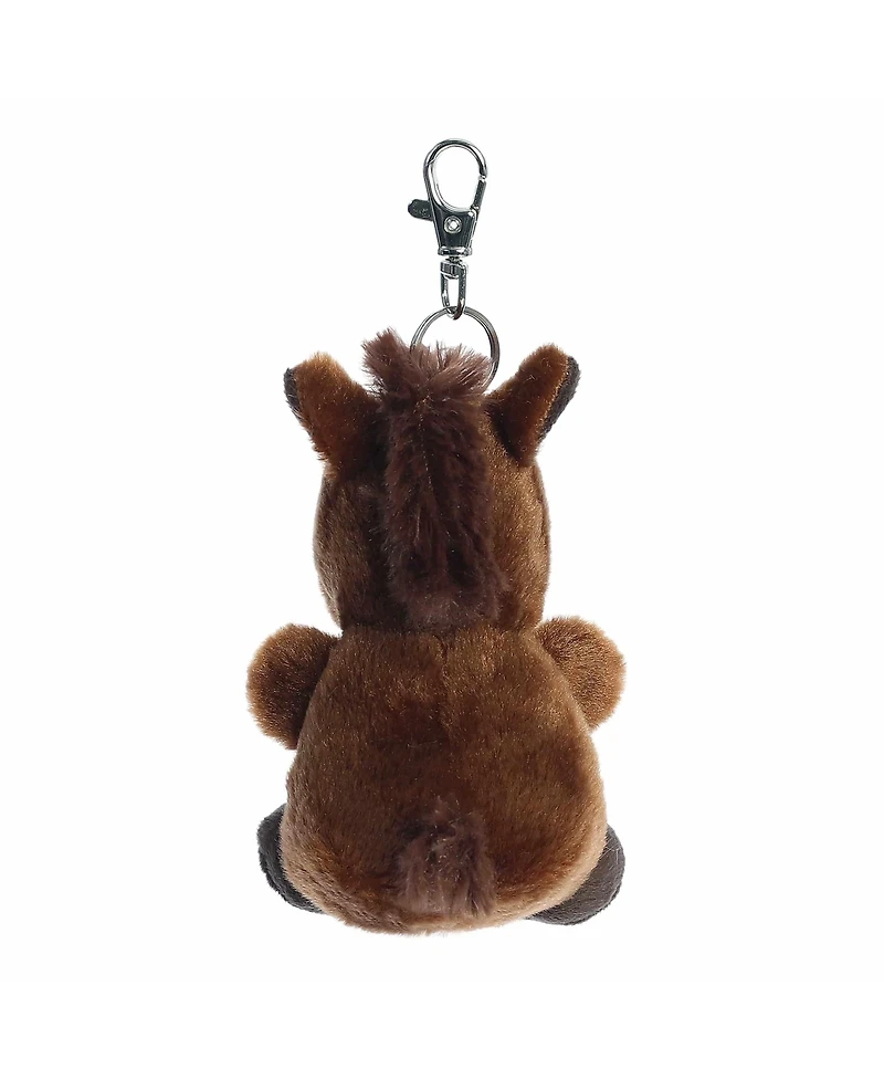 Aurora Mini Truffle Brown Horse Palm Pals Adorable Clip-On Brown 4"