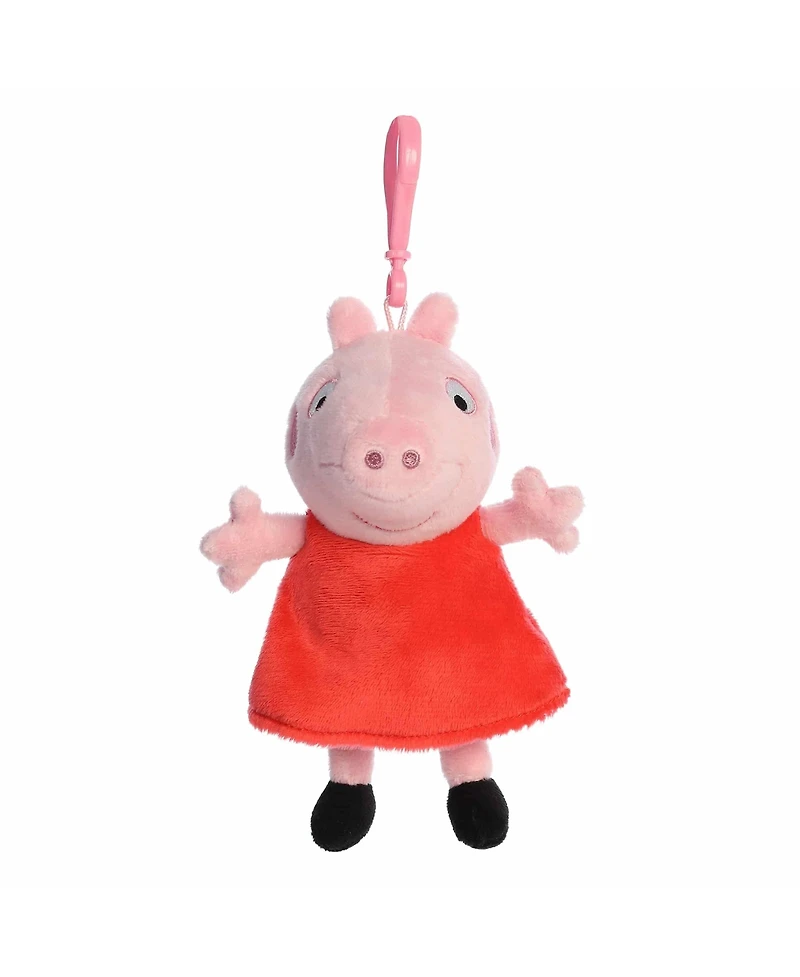 Aurora Mini Peppa Pig Peppa Pig Playful Clip-On Pink 4.5"