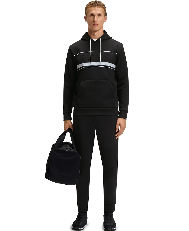 Boss by Hugo Men's Cotton-Blend Tracksuit Bottoms