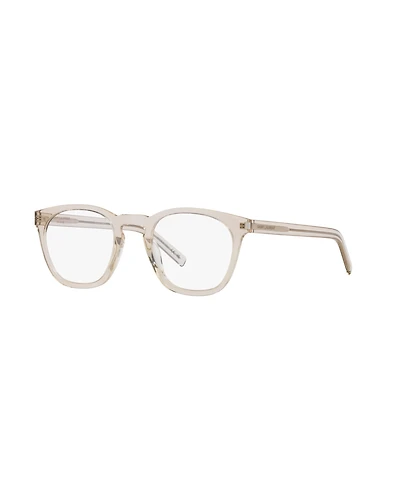 Saint Laurent Unisex Round Slim Eyeglasses, YS0003
