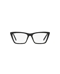 Saint Laurent Women's Rectangle Mica Thin Opt Eyeglasses, YS000618