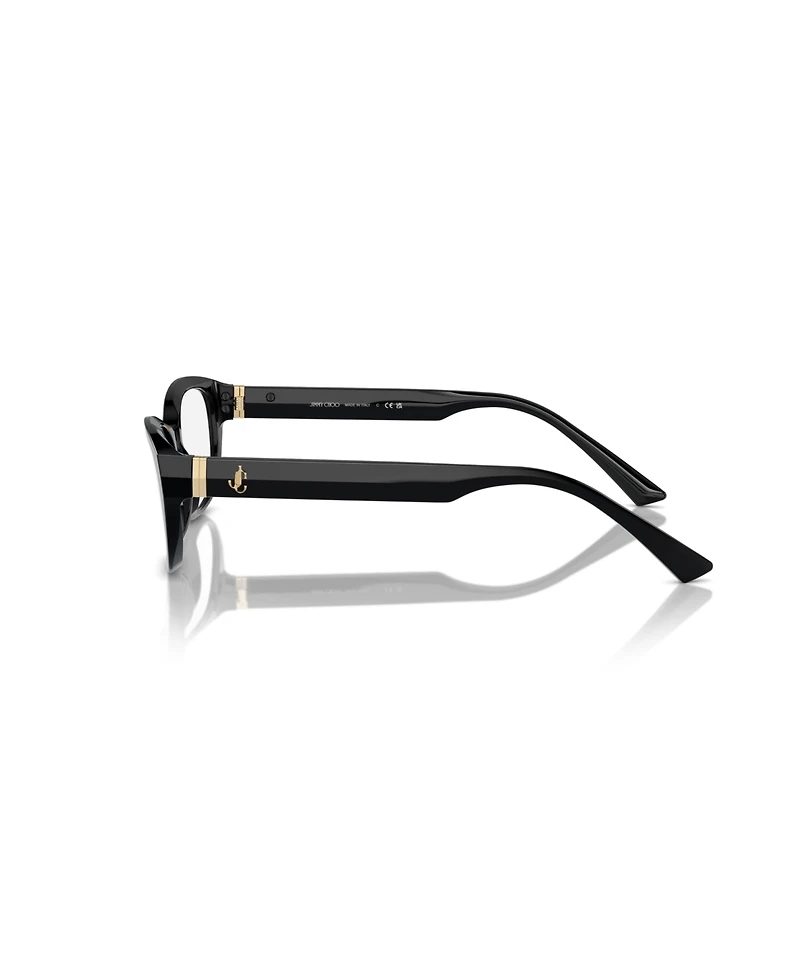 Jimmy Choo Women's Oval Eyeglasses, JC3015