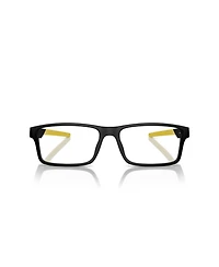 Scuderia Ferrari Men's Rectangle Eyeglasses, FZ8004U