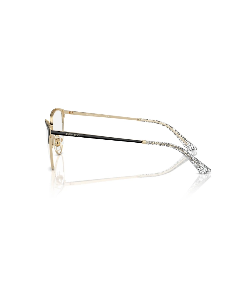 Jimmy Choo Women's Cat Eye Eyeglasses, JC2002