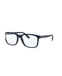 Chaps Men's Rectangle Eyeglasses, CP3050