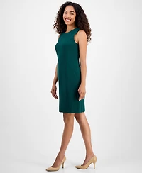 Kasper Women's Sleeveless Multi-Seam Sheath Dress, Regular & Petite