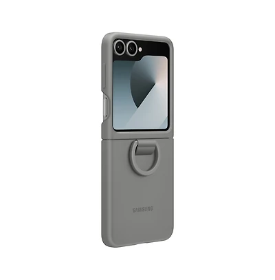 Samsung Silicone Cover Case for Samsung Galaxy Z Flip6-Clear