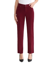 Jones New York Women's Fly Front Lexington Straight Jeans