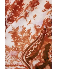 Desigual Women's Rectangular paisley scarf