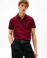 Tommy Hilfiger Men's Holiday Crest Regular Fit Polo Shirt