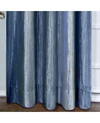 GoodGram Ombre Crushed Satin Sheer Single Window Curtains & Valances - 50 in. W x L