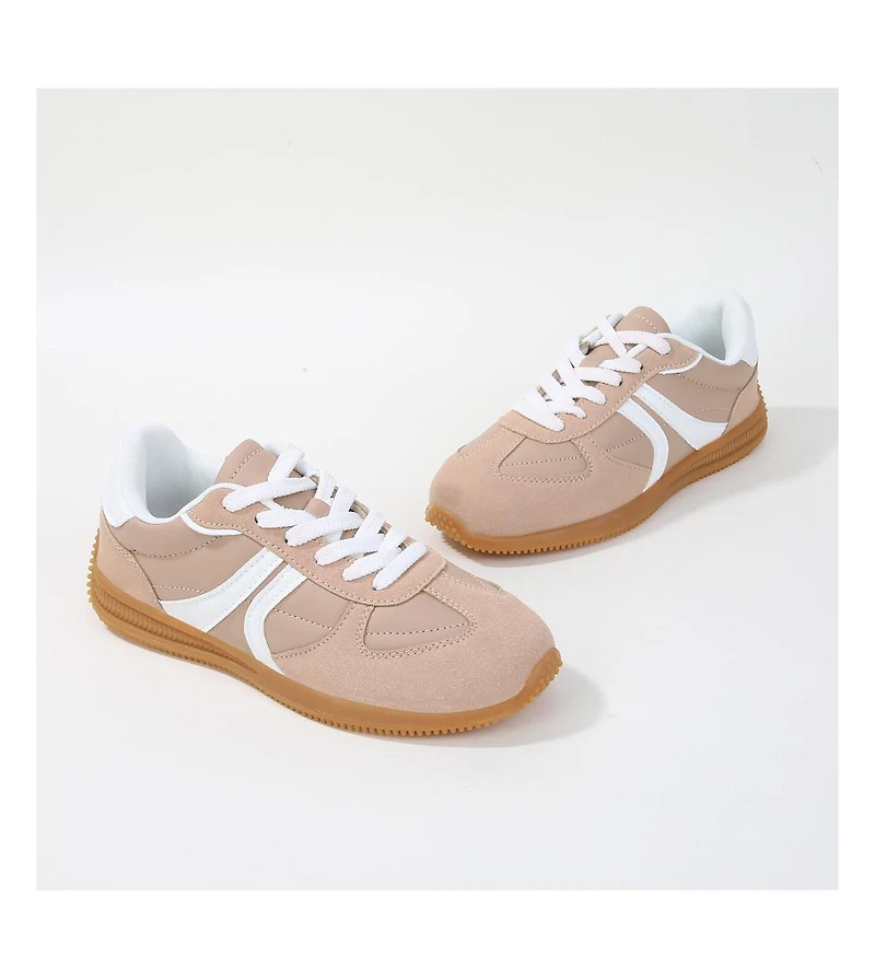 Berness Lorna Stripe Retro Sneakers