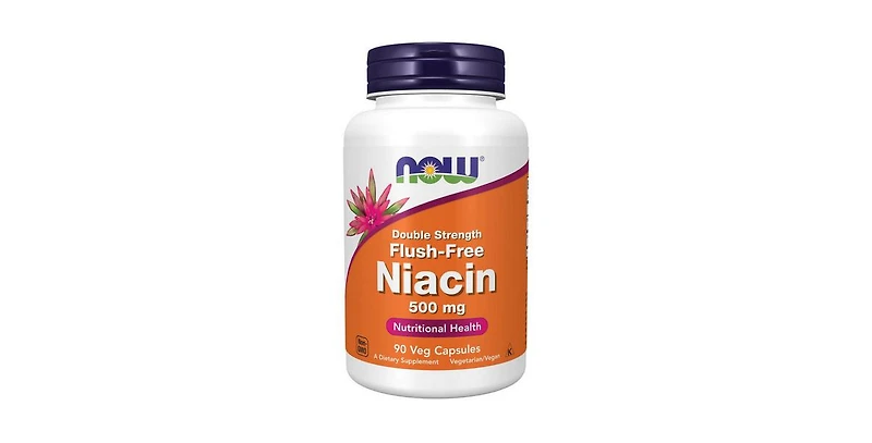 Now Foods Flush Free Niacin ,500 mg ,90 Veg Caps