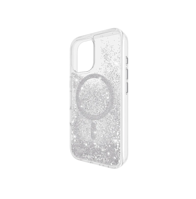 Case-Mate Waterfall Case for Apple iPhone 16-Silver