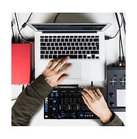 Pyle Bluetooth 3-Channel Dj MP3 Mixer with Mic-Talkover, Usb Flash Reader, Dual Rca & Microphone Inputs