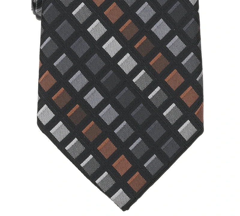 Perry Ellis Portfolio Men's Earle Geo-Pattern Classic Tie