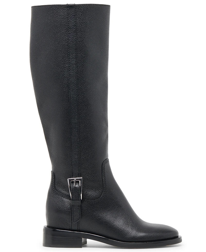 Dolce Vita Women's Kilian H2O Tall Knee-High Buckle Riding Boots