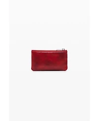 Desigual Women's Small shiny leather-effect cardholder