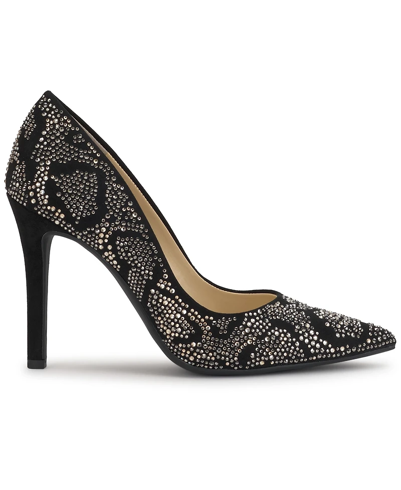 Jessica Simpson Women's Cassani Rhinestone Pointed-Toe Pumps
