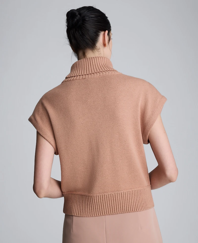 Kenneth Cole Women's Turtle Neck Top