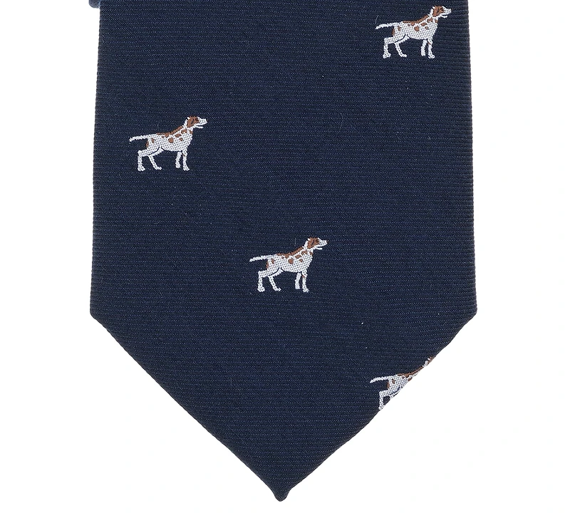 Club Room Men's Montery Dog Pattern Tie, Macy's Exclusive